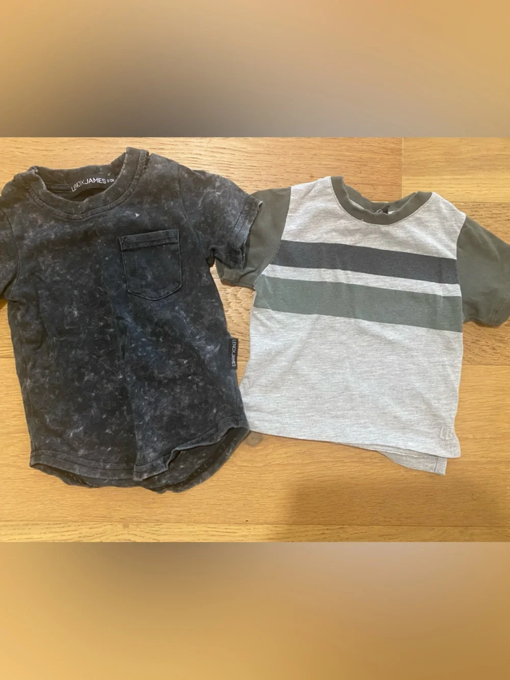 Baby Boy Short-Sleeve Tee Bundle 6-12m - Little Bipsy & Lennox James GUC